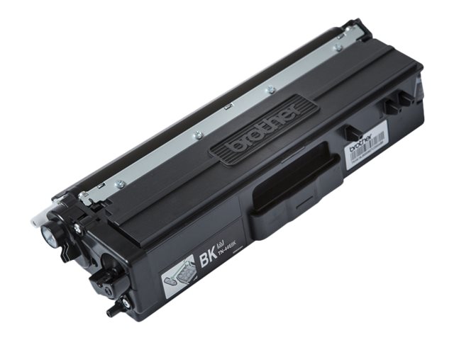 Brother TN446BK Super High Yield black original toner Product shot Left-angle 79300
