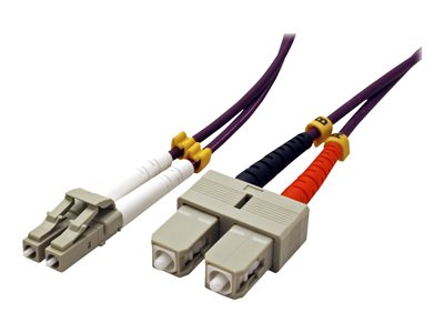 VALUE LWL-Kabel 50/125um OM4 LC/SC 2m