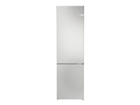 Bosch Serie | 4 Køleskab/fryser 260liter Klasse A 103liter Fritstående Rustfrit stål