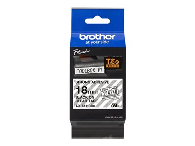BROTHER TZES141 Spezialband 18mm schwarz