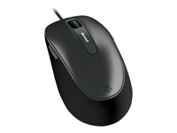 Microsoft Comfort Mouse 4500 Optisk Kabling Sort