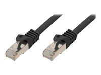 Shiverpeaks BASIC-S CAT 7 (kabel)/CAT 6a (stikforbindelser) SFTP, PiMF Patchkabel Sort