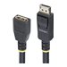 StarTech.com 10ft (3m) DisplayPort 1.4 Extension Cable, DP 1.4, 8K 60Hz