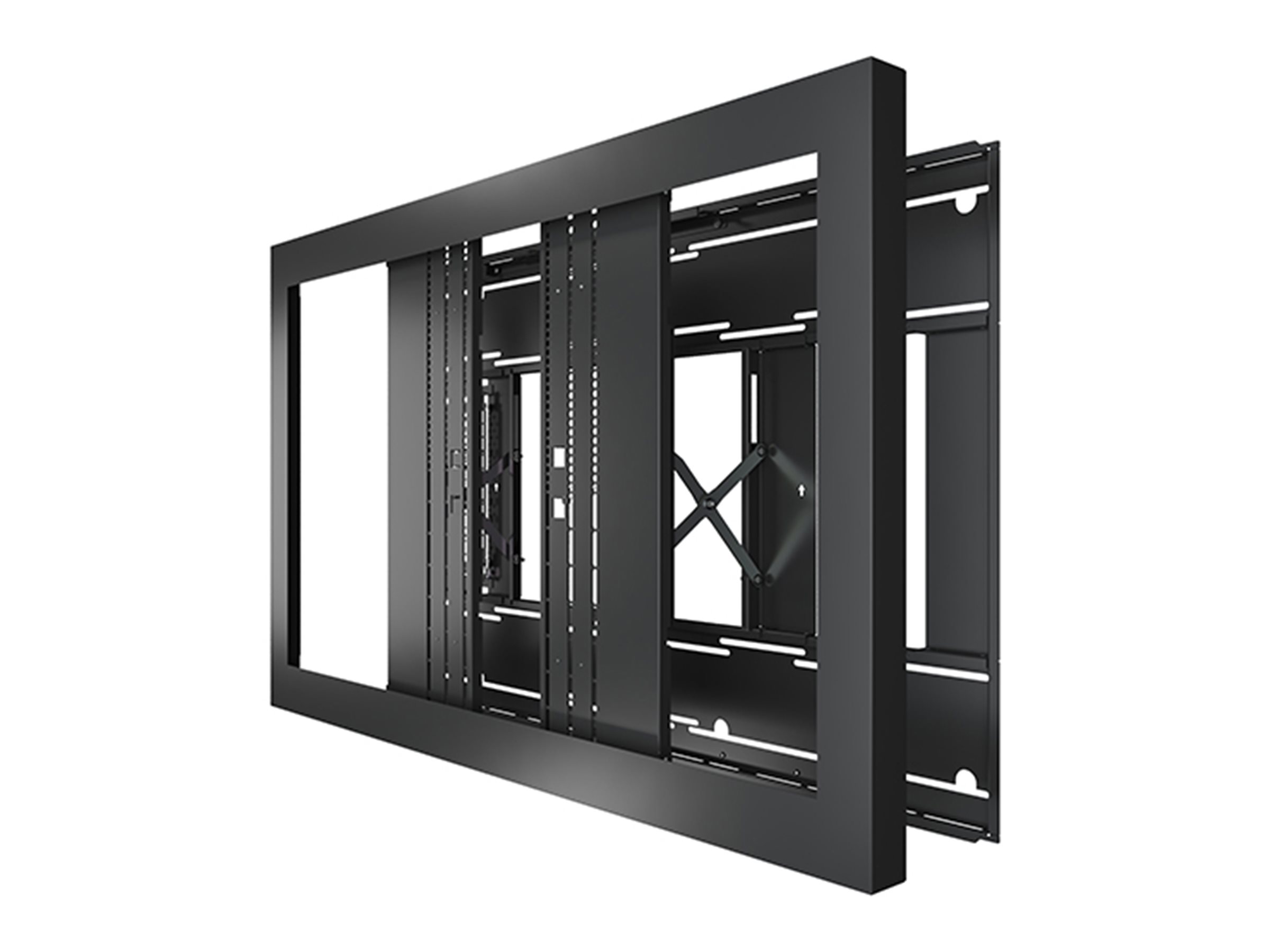 LANDSCAPE ON-WALL KIOSK BLACK 75