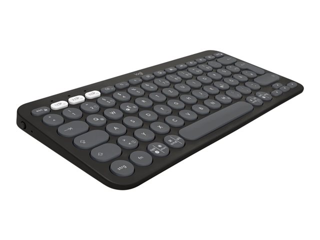 Logitech Pebble Keys 2 K380s - klávesnice - QWERTY - španělská - tonal graphite Vstupní zařízení – foto 4