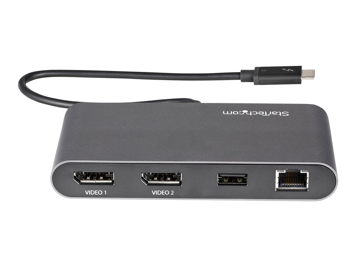 STARTECH Thunderbolt 3 mini dock 2x4K DP monitors – foto 4