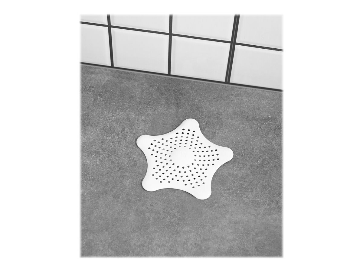 Umbra Starfish Sink Hair Catcher - White