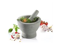 GEFU CRUNCHY Støder og mortersæt Granit