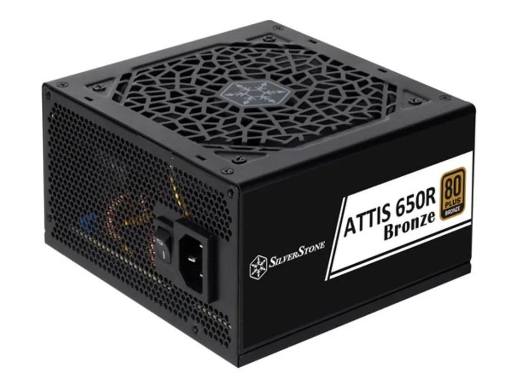 SilverStone ATTIS 650R power supply 650 Product shot Left-angle 79600
