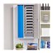 LapCabby Lyte 10-Tablet (up to 12) Wall Mounted AC Charging Cabinet