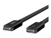 Belkin CONNECT - Thunderbolt cable - 24 pin USB-C to 24 pin USB-C - 2 m