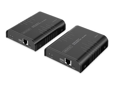 DIGITUS Extender Set HDMI KVM 4K/60Hz schwarz