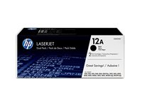 HP Toner 12A black 2-pack HV