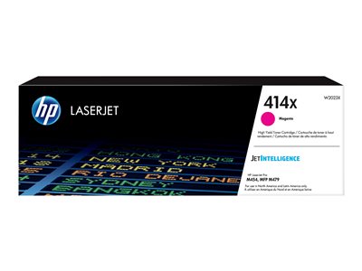 HP 414X - High Yield - magenta - original - LaserJet - toner cartridge  (W2023X)