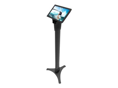 Compulocks Adjustable Samsung TouchScreen Floor Stand Black Stand for tablet 
