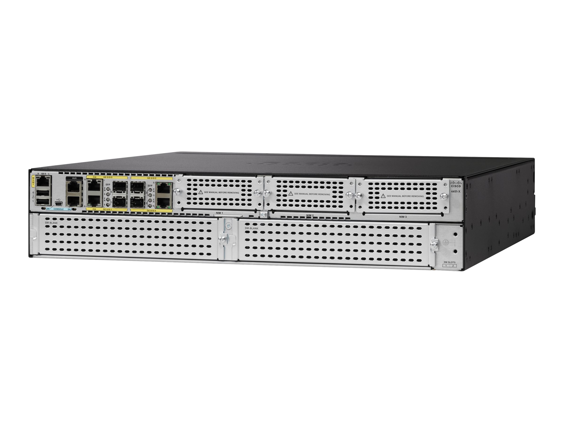 Cisco 4451-X Integrated Services Router Voice and Video Bundle