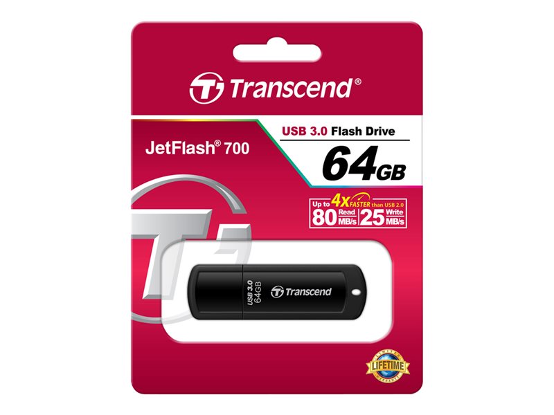 TRANSCEND 64Go Clé USB USB3.1 Gen1