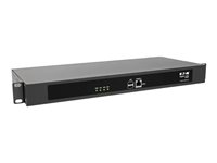 Eaton Tripp Lite Series 48-Port Serial Console Server, USB Ports (2) - Dual GbE NIC, 4 Gb Flash, Desktop/1U Rack, TAA - console server - TAA Compliant