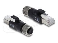 DeLOCK CAT 6 Netværksadapter Sort