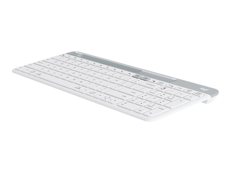 Logitech Slim Multi-Device K580 keyboard off-white Input Usage / lifestyle Front 73560