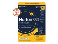 Norton 360 Premium - subscription licence (1 year) - 10 devices
