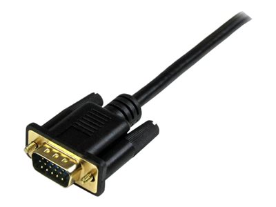 2M HDMI to VGA Cable HDMI Male VGA D-Sub Male AV Video Converter Adapter  Lead UK