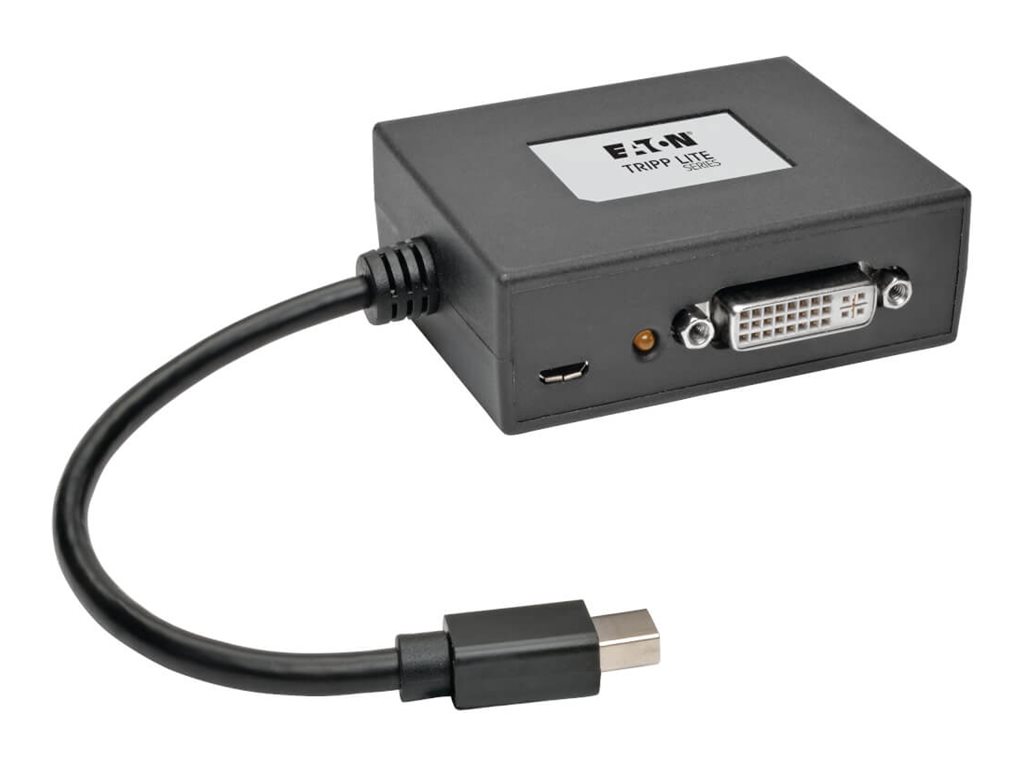 Tripp Lite 2-Port Mini DisplayPort to DVI Multi Stream Transport Hub 1080p
