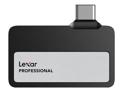 LEXAR, 1TB, GO PORTABLE SSD W/ HUB, BLACK