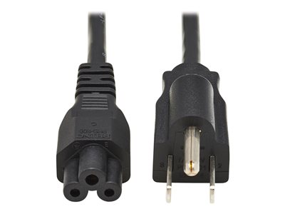 Tripp Lite 6ft Laptop / Notebook Power Cord Cable 5-15P to C5 10A 18AWG 6'