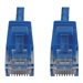 Eaton Tripp Lite Series Cat6a 10G Snagless Molded Slim UTP Ethernet Cable (RJ45 M/M), PoE, Blue, 7 ft. (2.1 m)