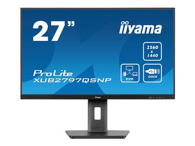 IIYAMA 68.5cm (27) XUB2797QSNP-B1 16:9 HDMI+DP+USB-C IPS - XUB2797QSNP-B1