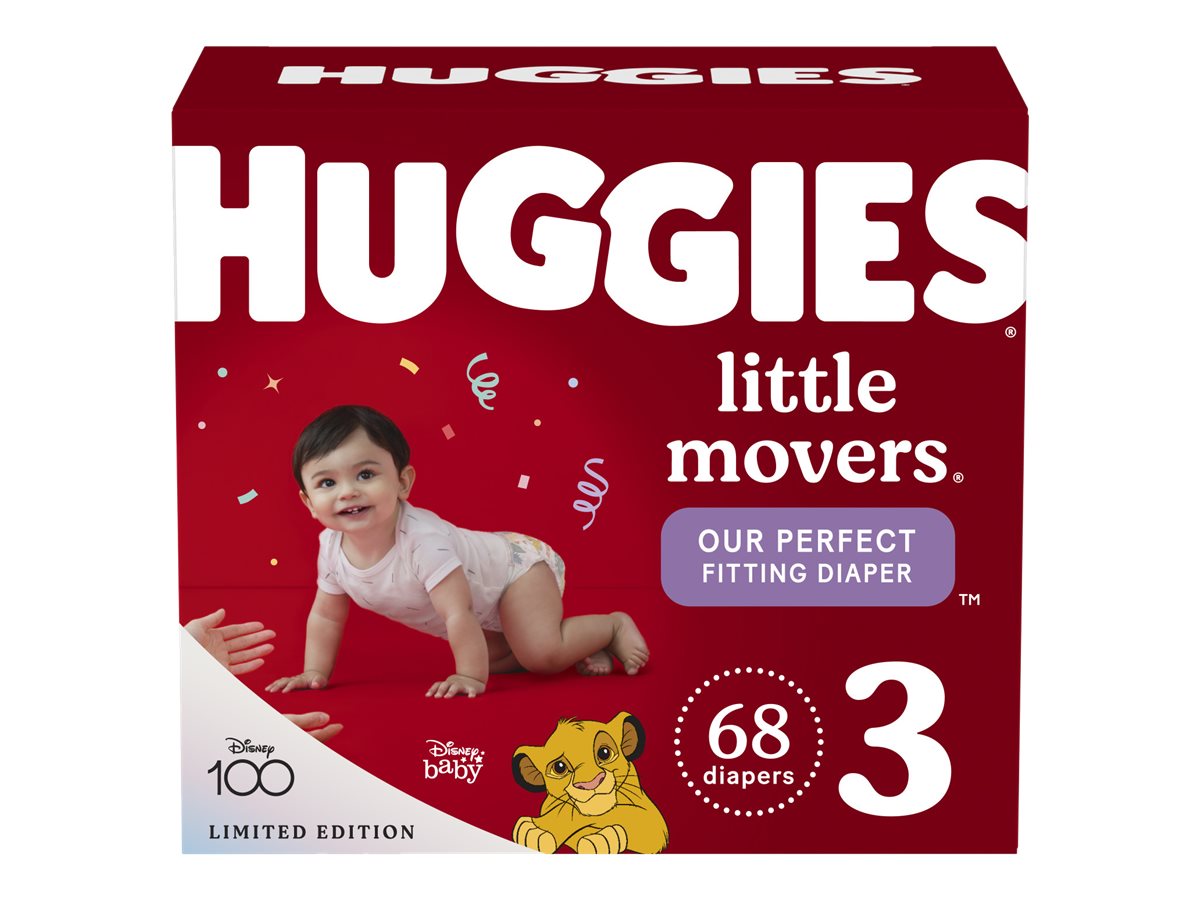 Huggies Little Movers Diapers Disney The Lion King Size 3 68s