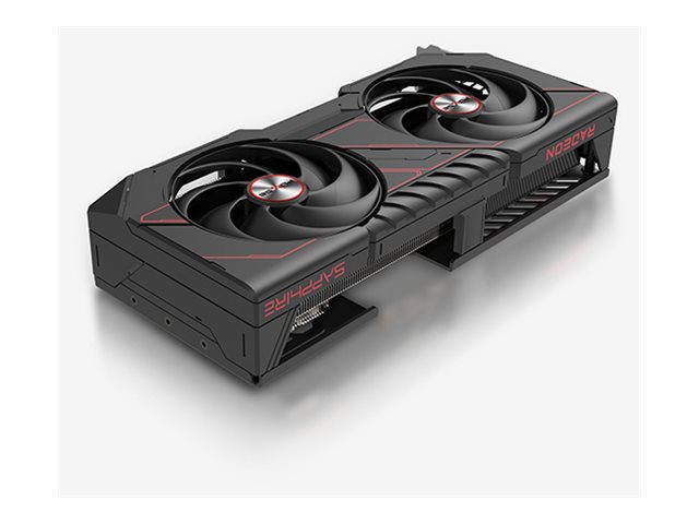 Sapphire Pulse Radeon OC graphics card Radeon RX 9070 GRE 12 Product shot Left-angle 79300