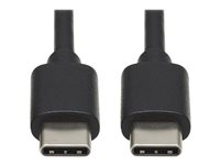 Eaton Tripp Lite Series USB-C Cable (M/M) - USB 2.0, Black, 3 ft. (0.91 m) Thunderbolt kabel 90cm
