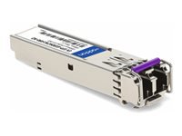 AddOn - Module transmetteur SFP (mini-GBIC) (équivalent à : Juniper EX-SFP-GE80KCW1490) - 1GbE - 1000Base-CWDM 