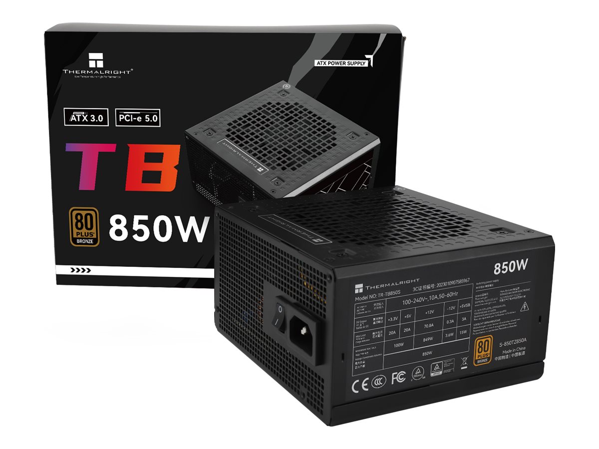 Thermalright TR-TB850S, power supply, 850 Watt