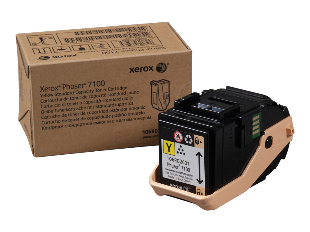 YELLOW STANDARD CAPACITY TONER SOLD (YIELD 4.5K) – Xerox