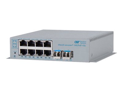 Omnitron OmniConverter 10GPoE+/Sx