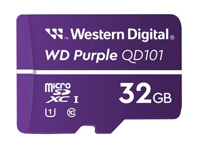 WD Purple 32GB SC QD101 microSD - WDD032G1P0C-85AEL0