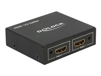 DeLock HDMI Splitter 1 x HDMI in > 2 x HDMI out 4K Video-/audiosplitter HDMI