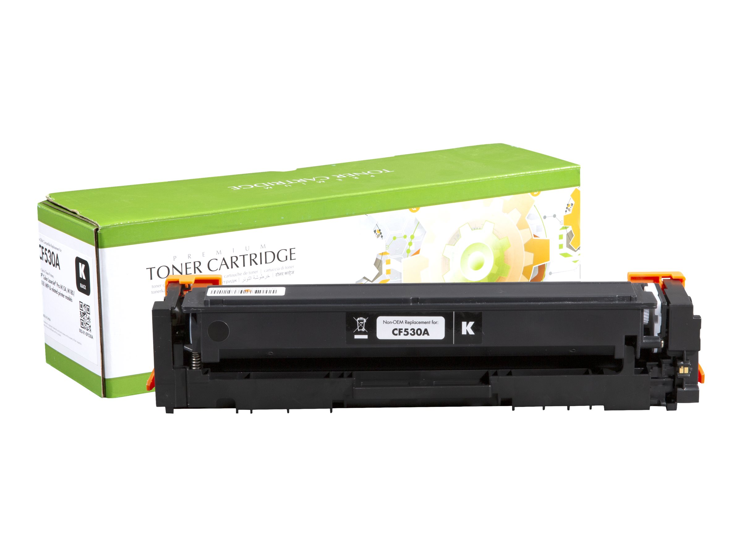 STATIC Toner cartridge compatible with HP CF530A black compatible 1.100 pages