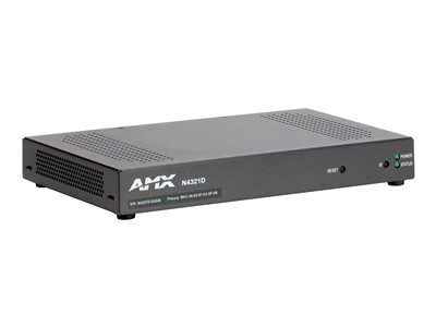 AMX N4321D AUDIO TRANSCEIVER DANTE AUDIO OVER IP TRANSCEIVER