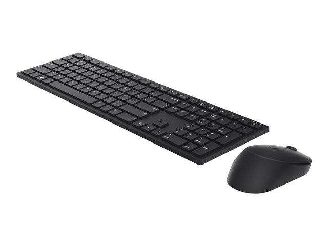  Ensemble clavier et souris - sans fil Dell - 2.4 GHz - Franais - noir
