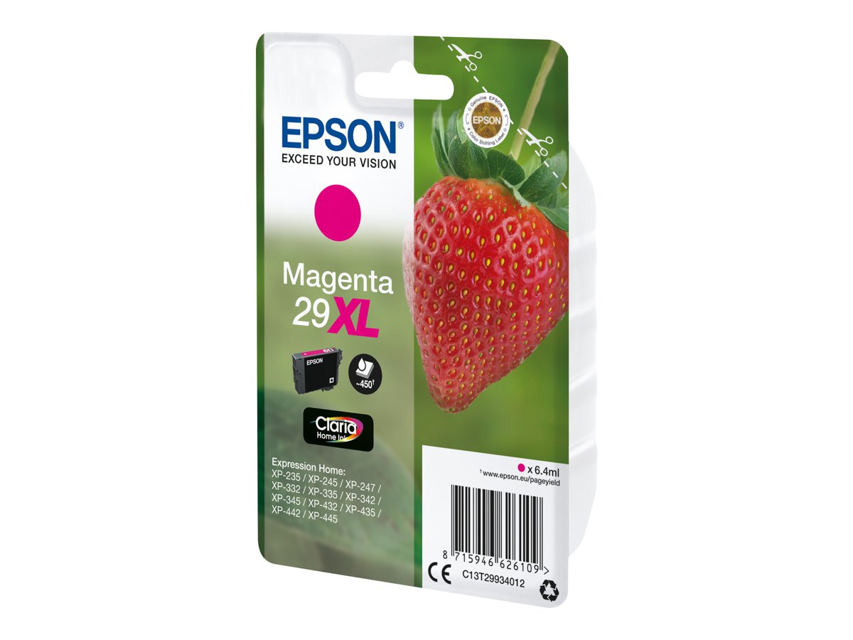EPSON 4LB Singlepack Magenta 29XL Claria