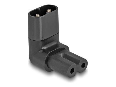 DELOCK Netzadapter IEC 60320 - C8 auf C7, Stecker / Buchse - 80470