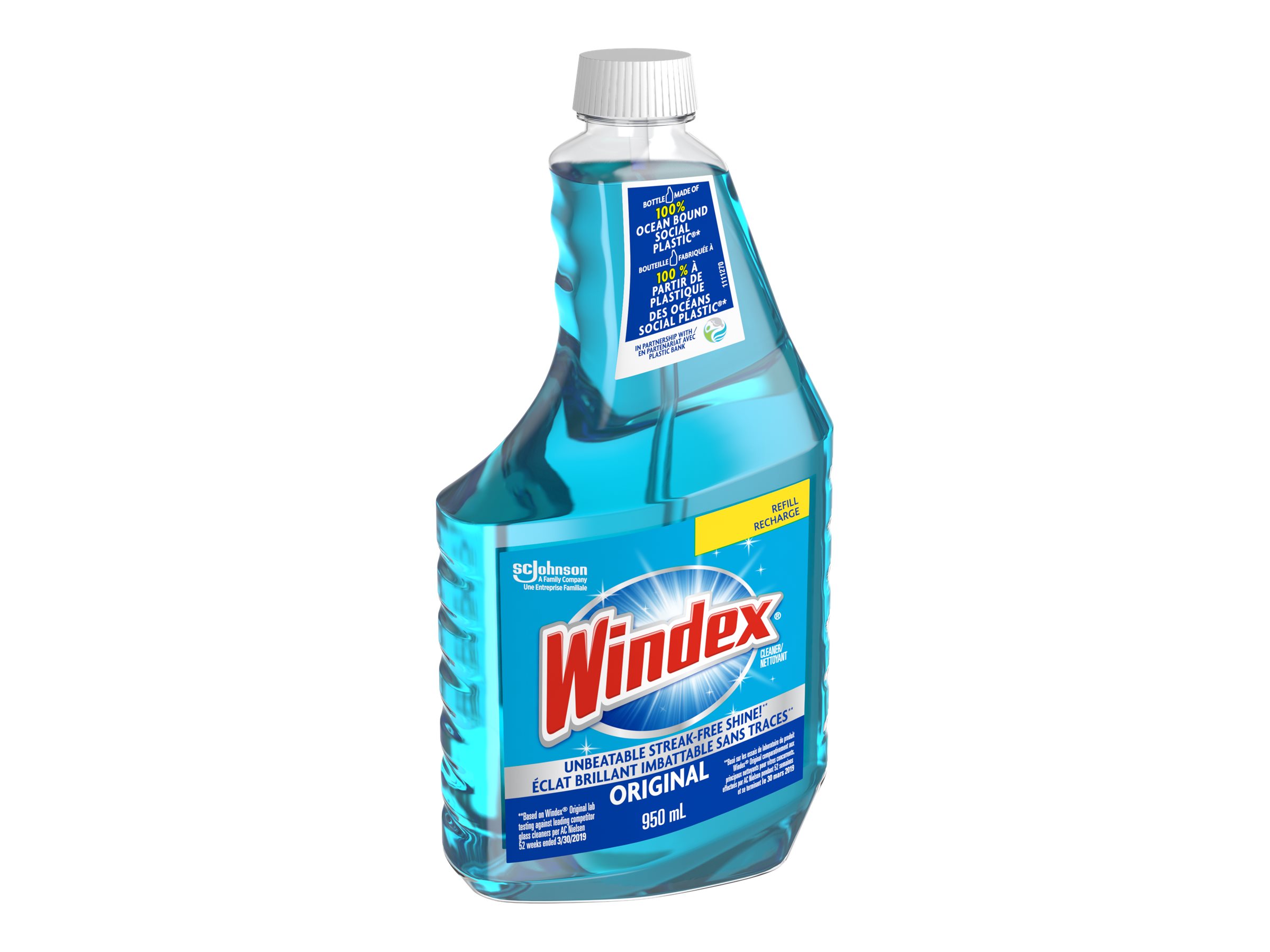 Windex Original Glass Cleaner Refill - 950ml