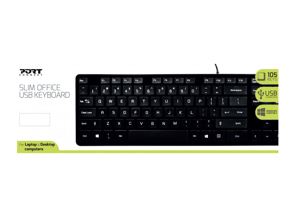 PORT DESIGNS UK Office Keyboard Tough