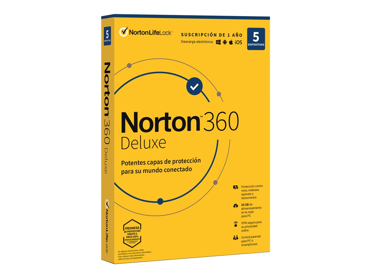Norton 360 Deluxe licencia...