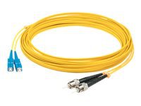 AddOn 2m SC to ST OS1 Yellow Patch Cable