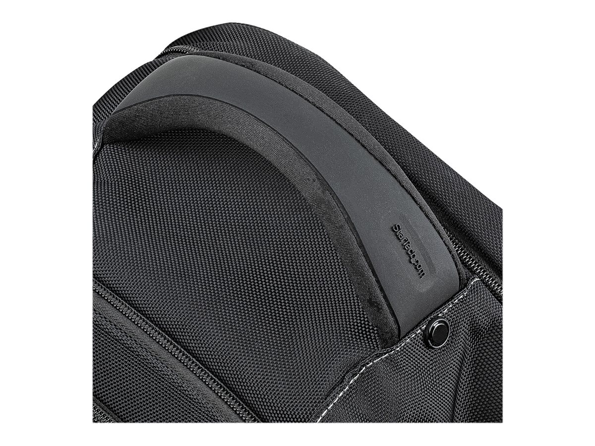 StarTech.com 17.3" Laptop Backpack with Removable Accessory Organizer Case - Professional IT Tech Backpack for Work/Travel/Commute - Ergonomic Computer Bag - Durable Ballistic Nylon - Notebook/Tablet Pockets - batoh na notebook – foto 9